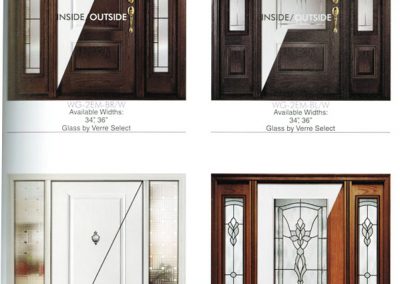 Kimly Windows and Doors in Brampton, Mississauga - Climatec Two Tone Colored Door