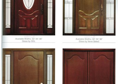 Kimly Windows and Doors in Brampton, Mississauga - Mahogany C3P Door