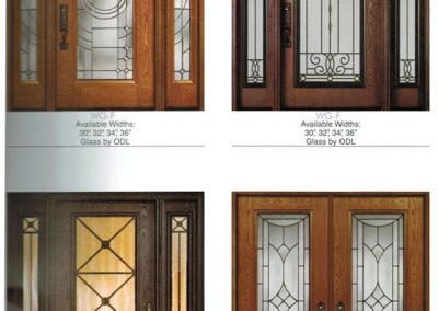 Kimly Windows and Doors in Brampton, Mississauga - Woodgrain Flush Door